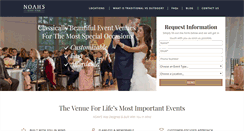 Desktop Screenshot of noahseventvenue.com